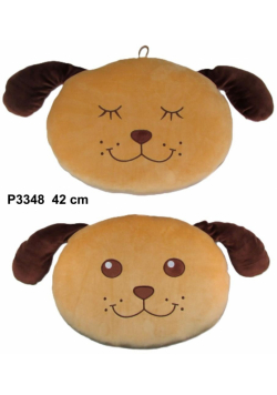 Poduszka pies brązowy 42cm MIX
