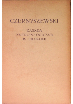 Zasada antropologiczna w filozofii