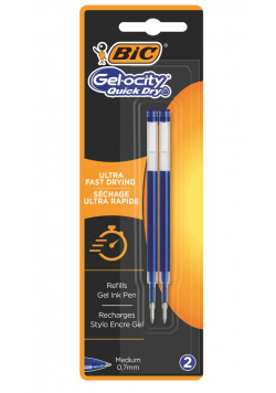 Wkładi Gel-ocity quick dry niebieski 2szt BIC