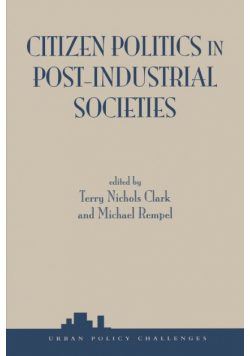 Citizen Politics In Post-industrial Societies