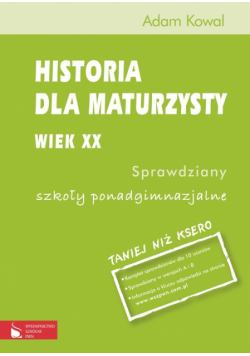 Historia dla maturzysty Wiek XX Sprawdziany