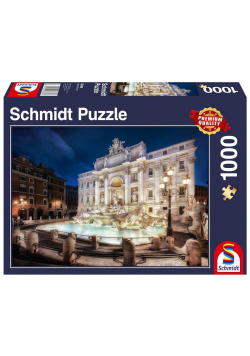 Puzzle PQ 1000 Fontanna di Trevi Rzym G3