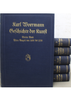 Beschichte der Runst aller Zeiten und Volker 6 tomów 1929 r.