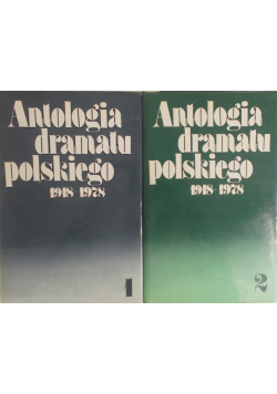 Antologia dramatu polskiego 2 tomy