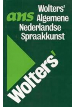 Algemene Nederlandse spraakkunst