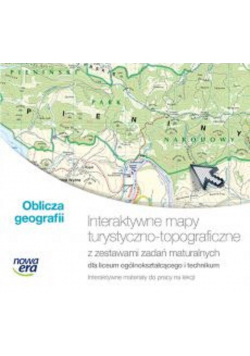 Interaktywne mapy turystyczno topograficzne CD