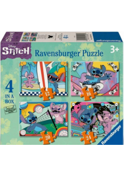 Puzzle 4w1 Disney Stitch