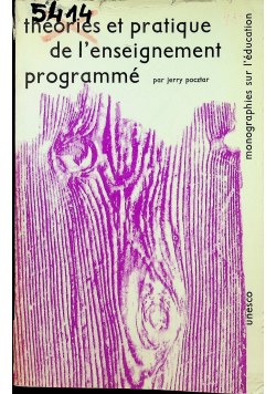 Theories et pratique de l enseignement programme