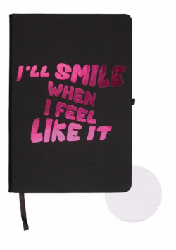 Notatnik A5/96K linia I will smile