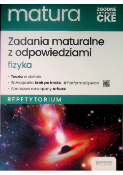 Nowa Matura 2025. Fizyka. Repetytorium. Zakres rozszerzony