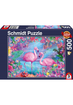 Puzzle PQ 500 Flamingi G3