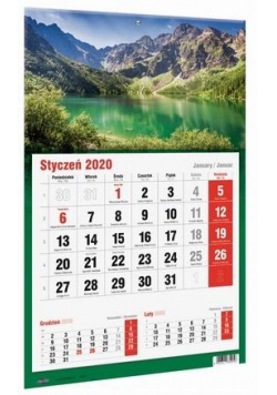 Kalendarz 2020 KTJ Jednodzielny MIX AVANTI