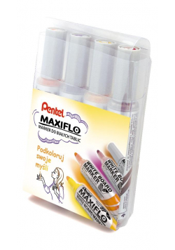 Marker suchościeralny MWL5M-4W 4 kolory PENTEL