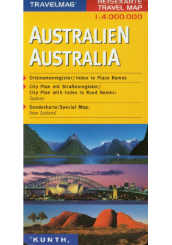 Travelmag Australia 1:4000000