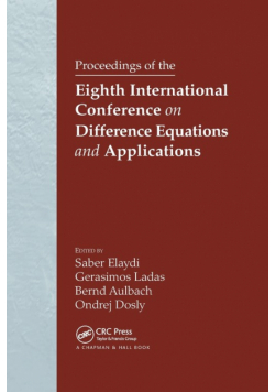 Proceedings of the Eighth International Conference on Difference Equations and Applications