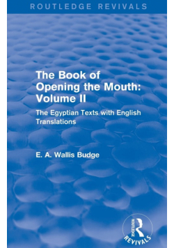 The Book of the Opening of the Mouth