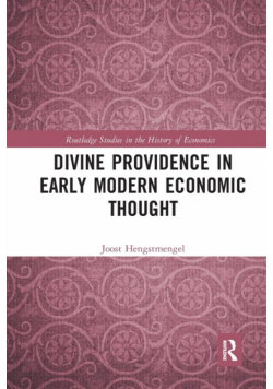 Divine Providence in Early Modern Economic Thought