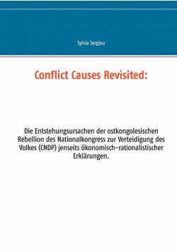 Conflict Causes Revisited