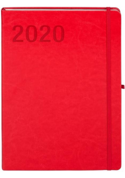 Kalendarz 2020 Formalizm A4 Czerwony TDW ANTRA