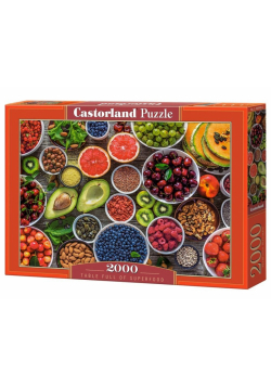 Puzzle 2000 Table Full of Superfood CASTOR