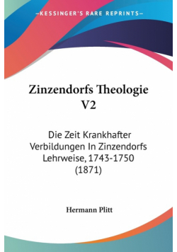 Zinzendorfs Theologie V2