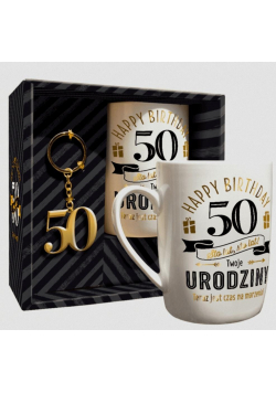 Zestaw 100 lat kubek + brelok 50