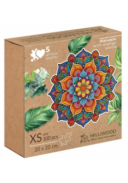 Puzzle 100 Milliwood Peace and harmony Mandala Radości