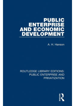 Public Enterprise and Economic Development