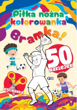 Piłka nożna. Kolorowanka