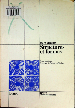 Structures et formes