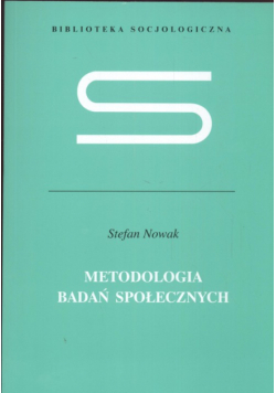 Metodologia badań społecznych