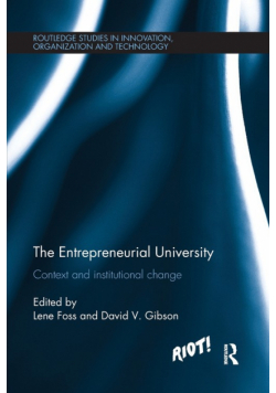 The Entrepreneurial University