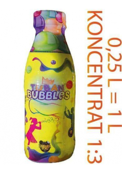 Płyn do baniek mydlanych - koncentarat 250ml TUBAN