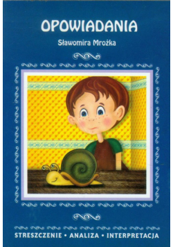 Bator Elżbieta - Opowiadania Sławomira Mrożka