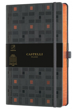 Notatnik 13x21cm linia Castelli Copper Weaving