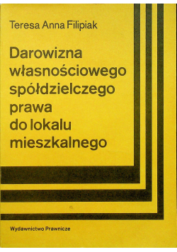 Darowizna własnościowego spółdzielczego prawa do lokalu mieszkalnego