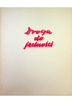 Droga do jedności 1948 r.