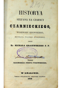 Historya Stefana/Myśli o pismach Polskich/Wybór mów/Germania  ok 1860 r