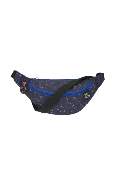 Saszetka nerka Be.Bag Be. Agile Flowers Purple