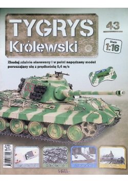 Kolekcja Tygrys Królewski Czołg Nr 43 / 23