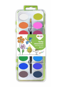 Farby akwarelowe Premium Happy Color 12 kolorów