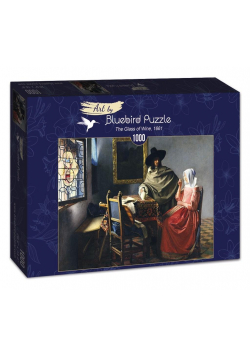 Puzzle 1000 Jan Vermeer, Kieliszek wina