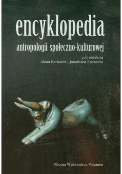 Encyklopedia antropologii społeczno kulturowej