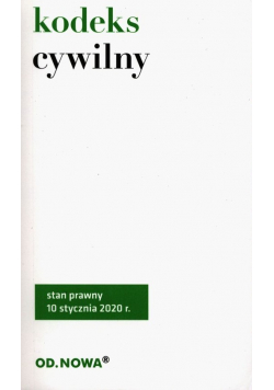 Kodeks cywilny styczeń 2020
