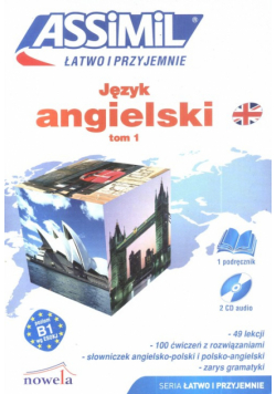 Język angielski Łatwo i przyjemnie Tom 1 + 2CD