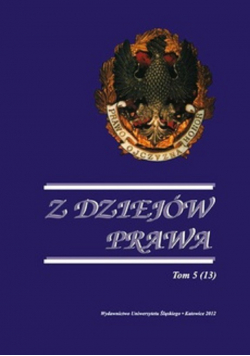 Z dziejów prawa Tom V 13 Nowa