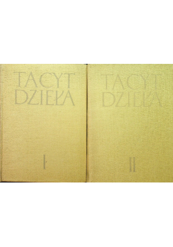 Tacyt Dzieła Tom I i II