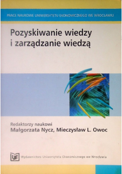 Pozyskiwanie Wiedzy I Zarządzanie Wiedzą