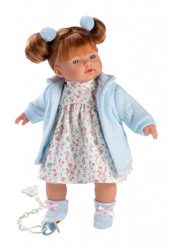 Lalka 33108 Lea płacząca niebieska 33cm