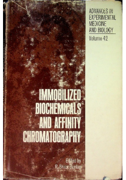 Immobilized biochemicals and affinity chromatography